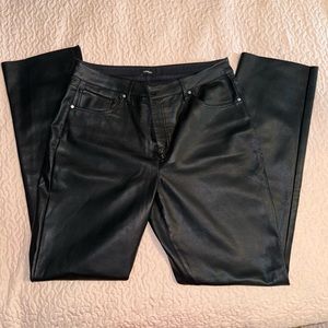 Express faux leather pants size 14 regular